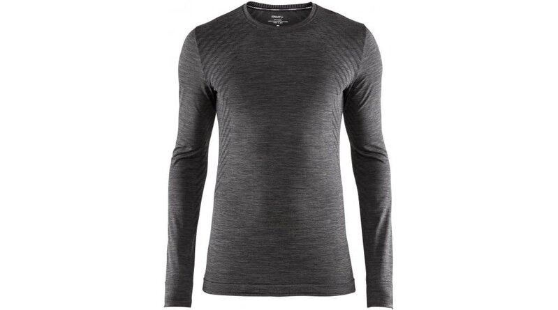 Craft Camisole à manches longues Fuseknit Comfort Round Neck LS pour hommes