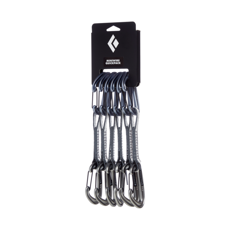 Black Diamond Kit de dégaines Miniwire 12 cm