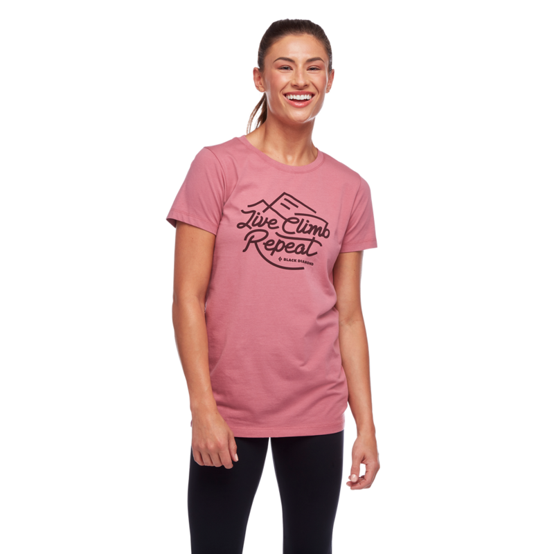 Black Diamond T-shirt Live Climb Repeat pour femmes