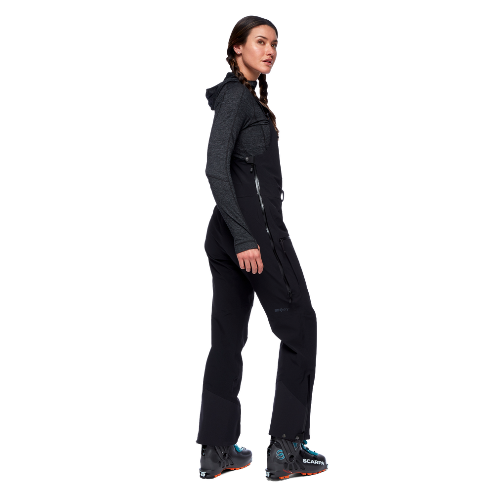 Black Diamond Salopettes de ski Recon Stretch Bibs pour femme