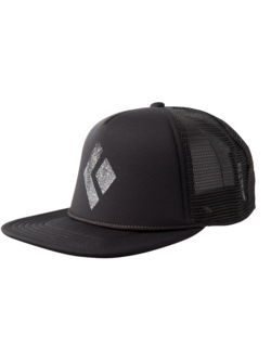 Black Diamond Casquette Flat Bill Trucker Hat