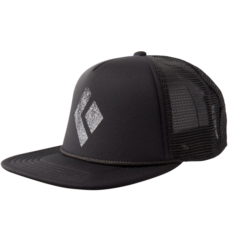 Black Diamond Casquette Flat Bill Trucker Hat