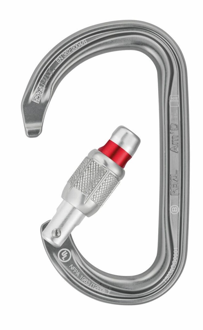 Petzl Mousqueton à vis Am'D Screw-Lock