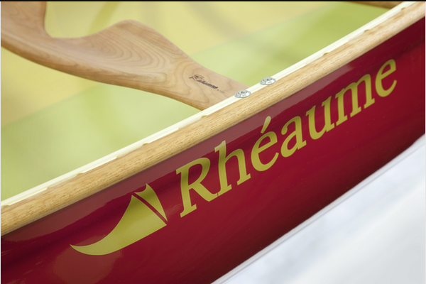 Rhéaume Canot Prospecteur 15 pieds en carbone avec plats-bords en bois