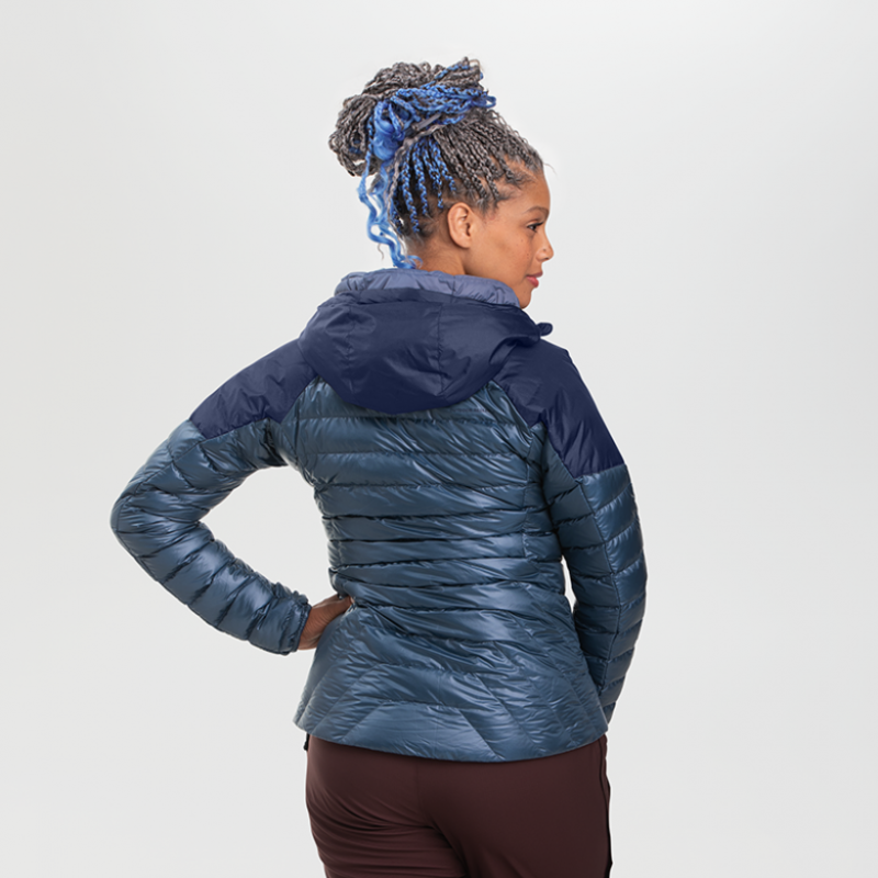 Outdoor Research Manteau en duvet Helium Down Hoodie pour femmes