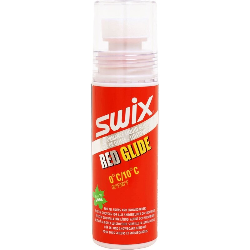 Swix Fart de glisse de performance rouge F8LS Red glide 0ºC/+10ºC