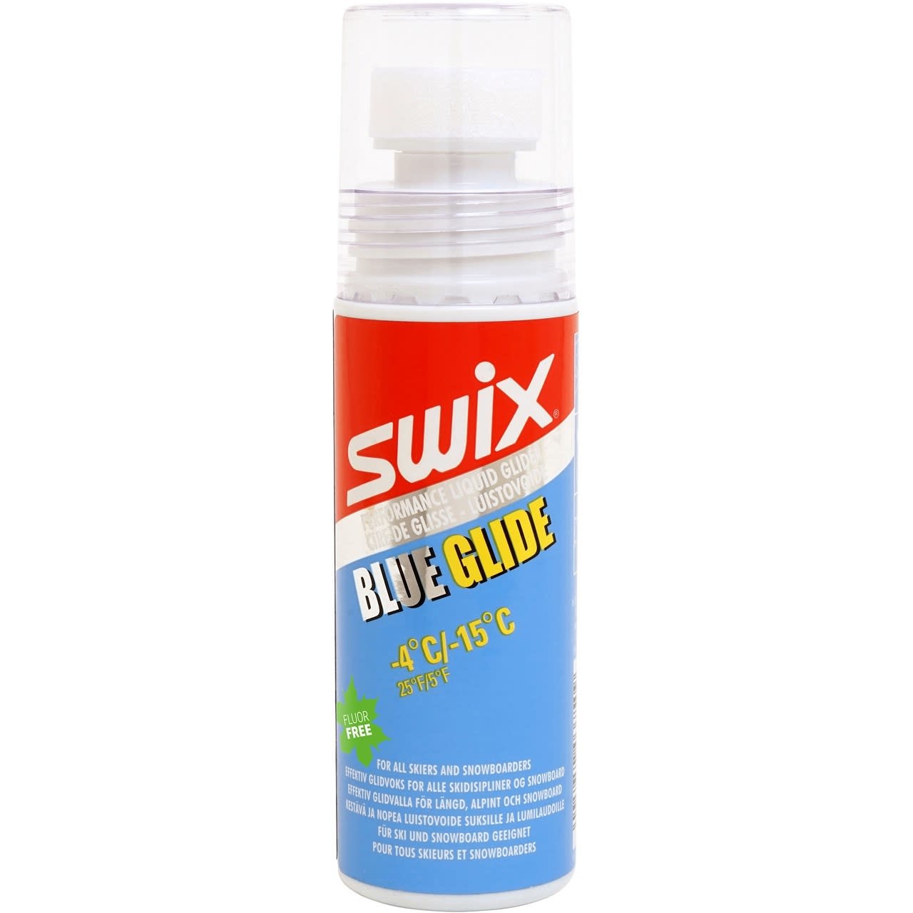 Swix Fart de glisse de performance bleu F8LS Blue glide -4ºC/-15ºC