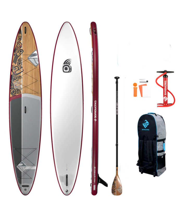 Boardworks Planche à pagaie gonflable SHUBU Great Bear en kit