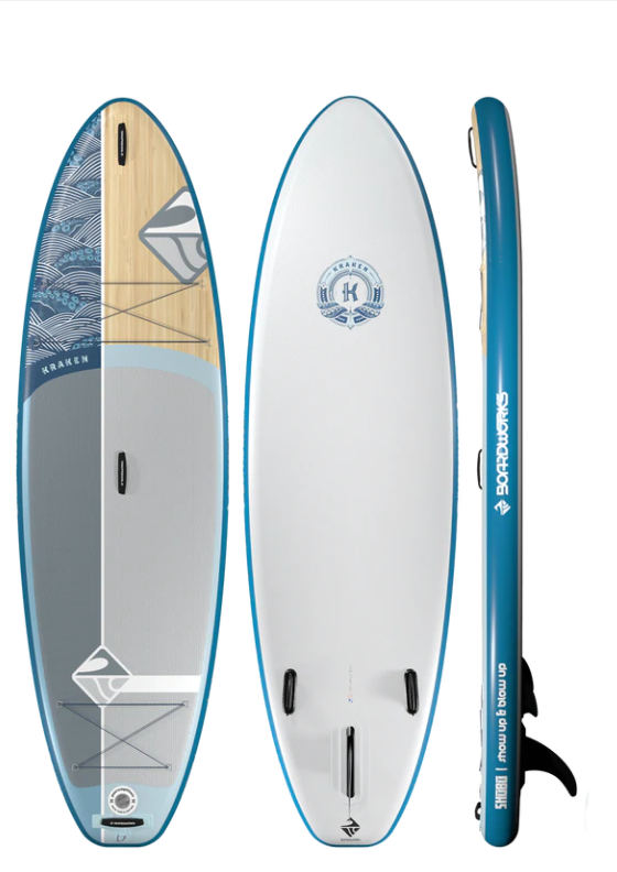 Boardworks Planche à pagaie gonflable SHUBU Kraken 10 en kit