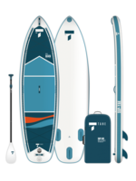 Tahe Outdoors Planche à pagaie gonflable hybride Beach SUP-Yak 10'6 x 34 en kit de Tahe Marine