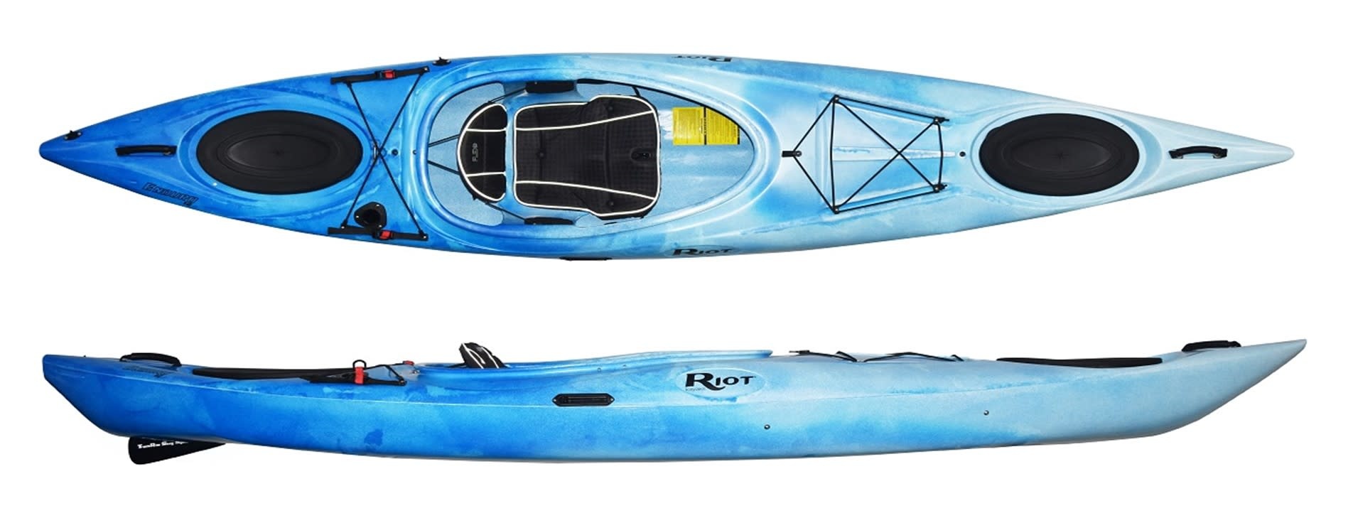 Riot Kayak récréatif Enduro 13 avec dérive