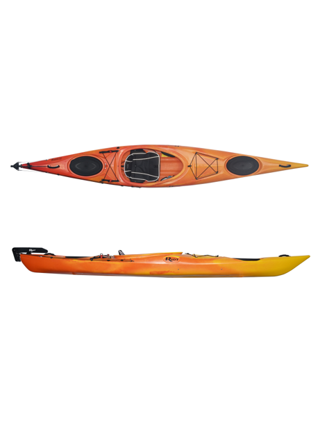 Riot Kayak hybride Enduro 14 avec gouvernail