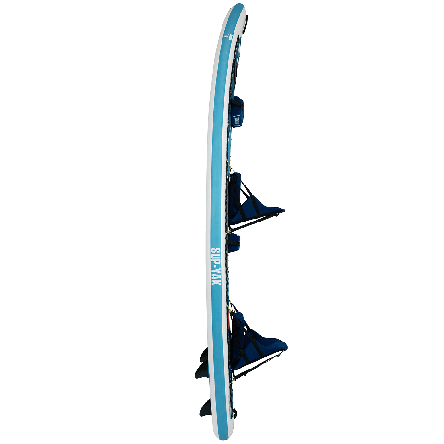 Tahe Outdoors Planche à pagaie gonflable hybride Beach SUP-Yak 11'6 x 36 en kit