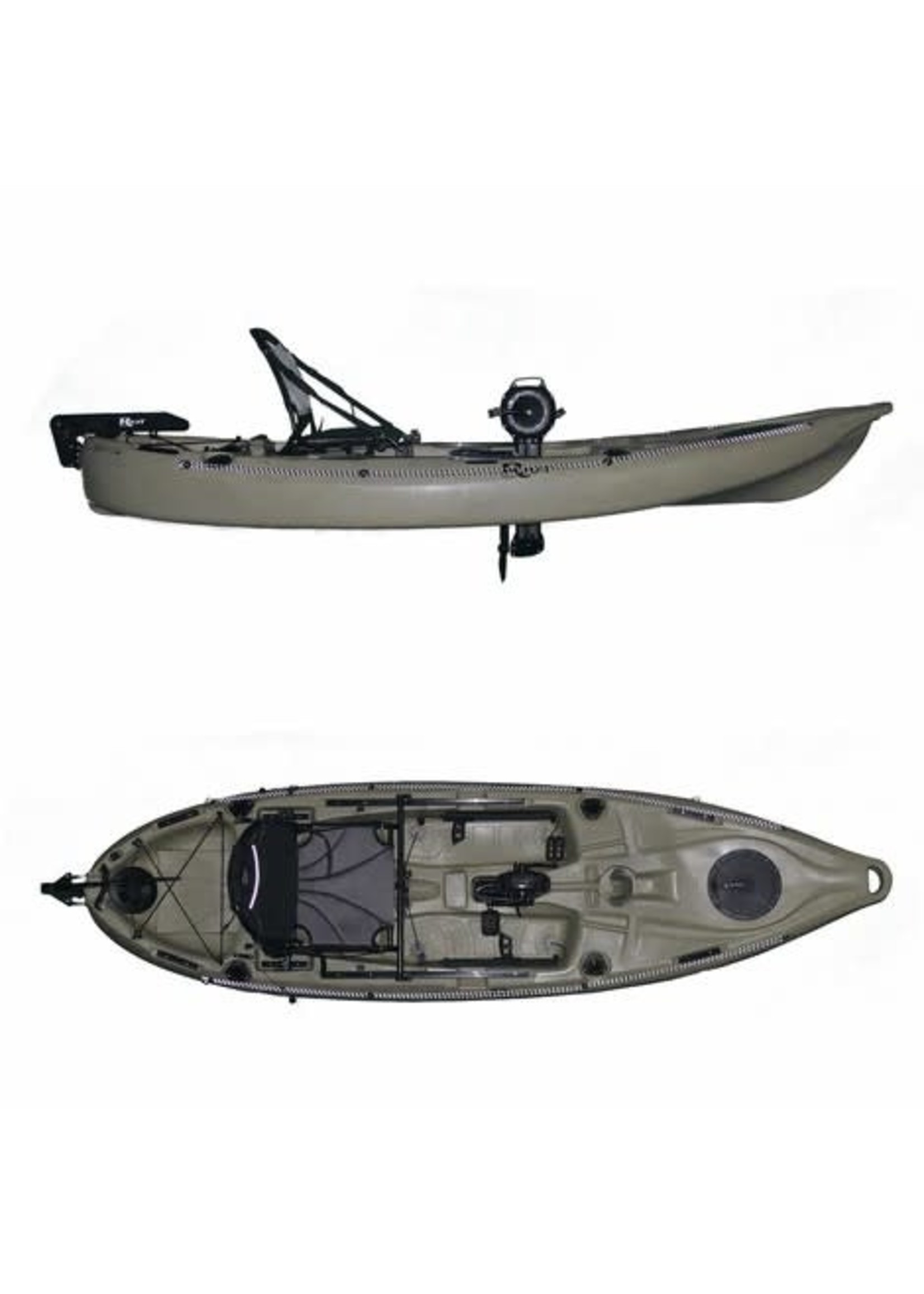 Riot Kayak de pêche Mako 10 Impulse Drive