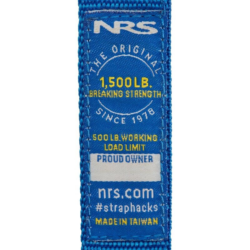 NRS Paire de courroies Heavy Duty 1" HD Tie-Down Straps 1 pouce 12 pieds