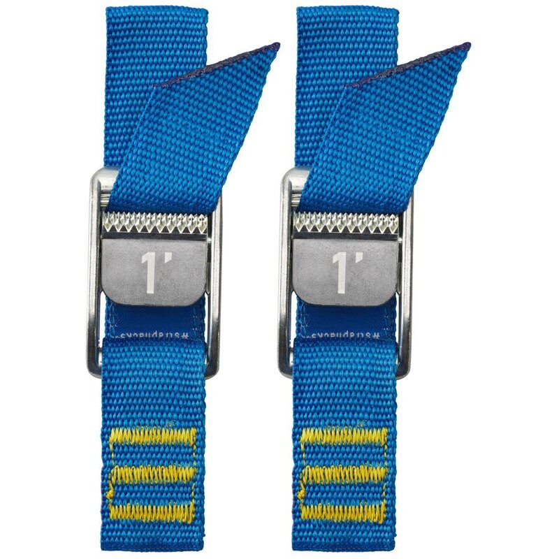 NRS Paire de courroies Heavy Duty 1" HD Tie-Down Straps 1 pouce 12 pieds