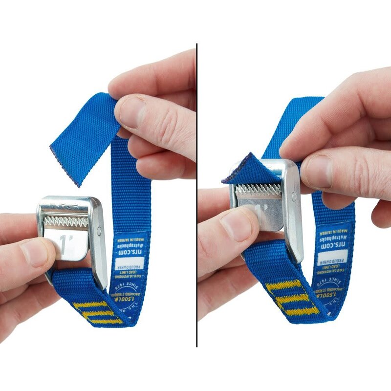 NRS Paire de courroies Heavy Duty 1" HD Tie-Down Straps 1 pouce 12 pieds
