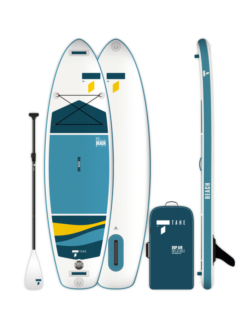 Tahe Outdoors Planche à pagaie gonflable 9' Beach Wing en kit