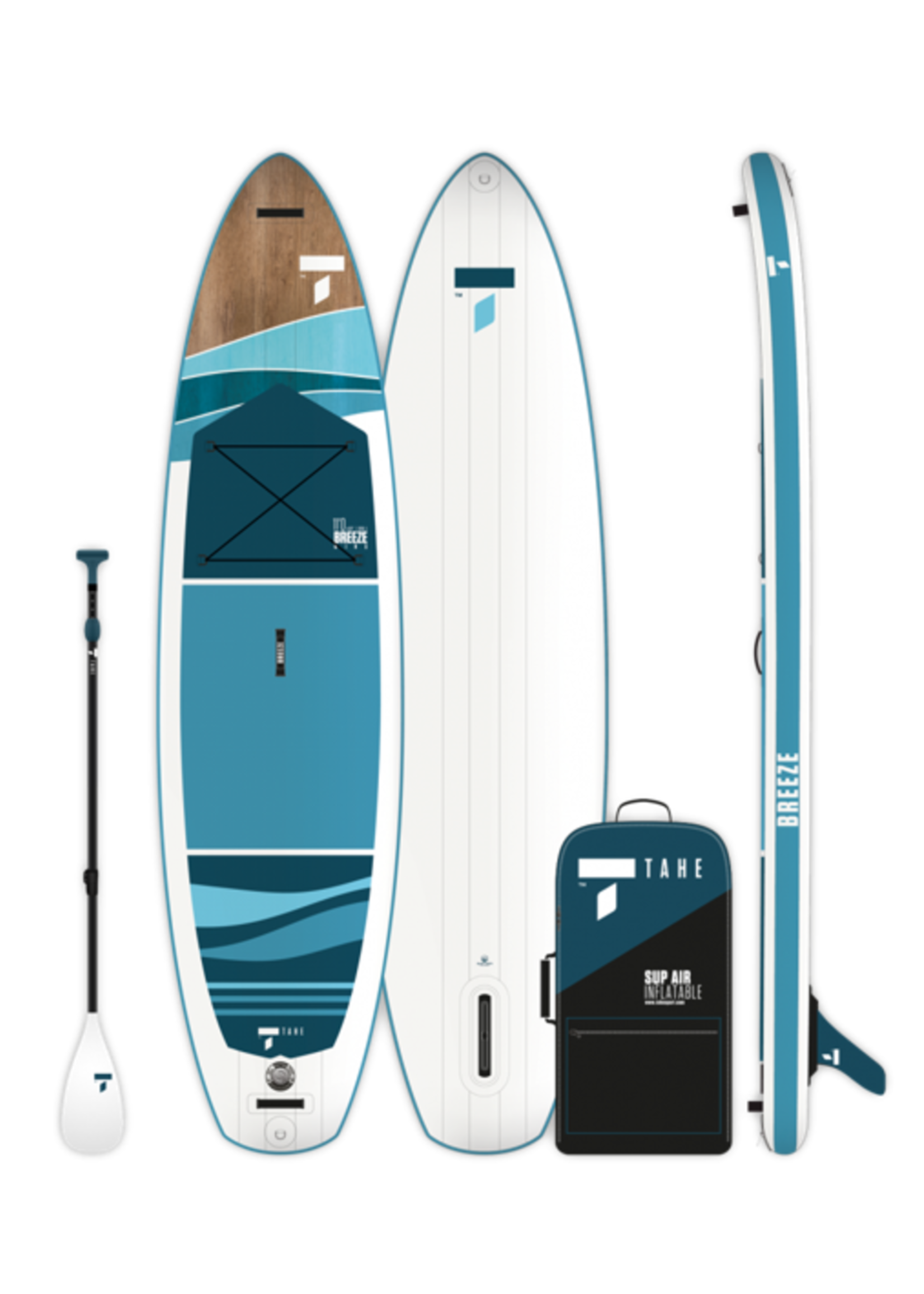 Tahe Outdoors Planche à pagaie gonflable 11' Breeze Wing en kit de Tahe Marine