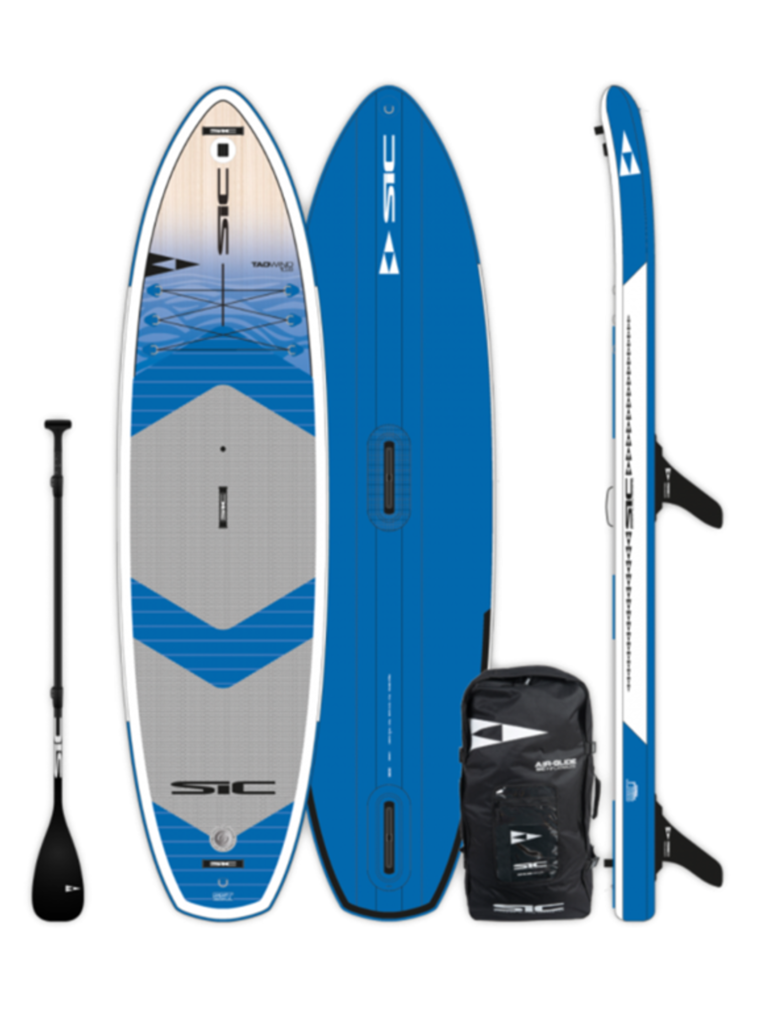 SIC Planche à pagaie gonflable Tao Air-Glide Wind 10.6 x 32 en kit
