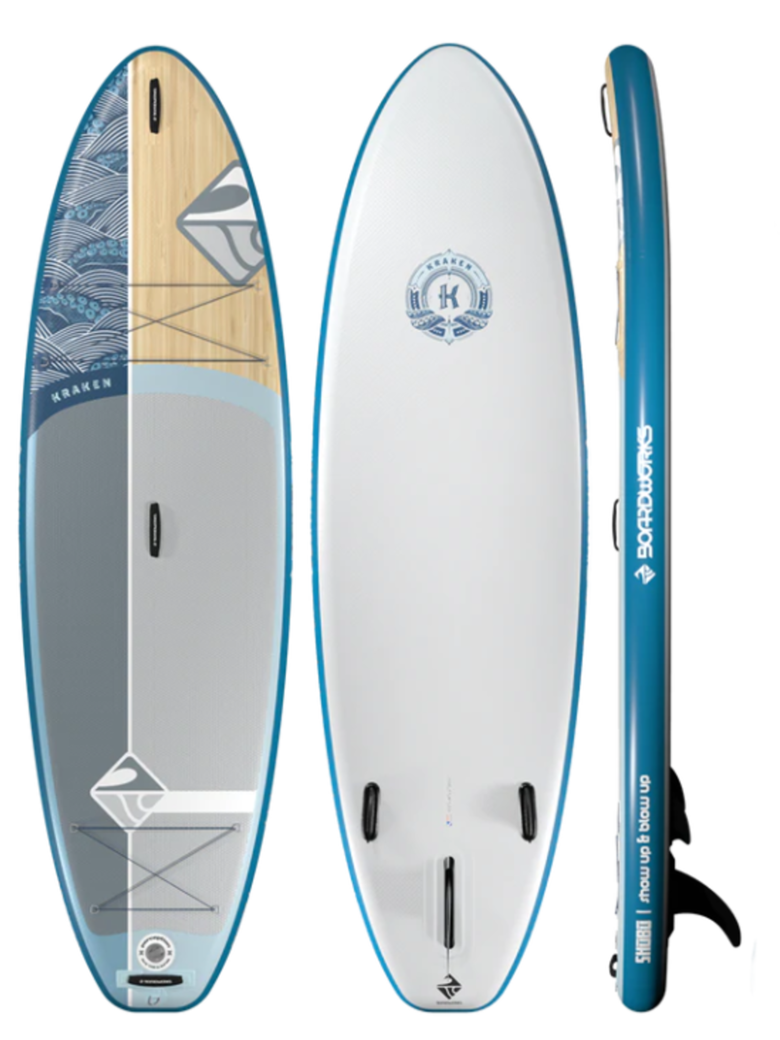 Boardworks Planche à pagaie gonflable SHUBU Kraken 10 en kit