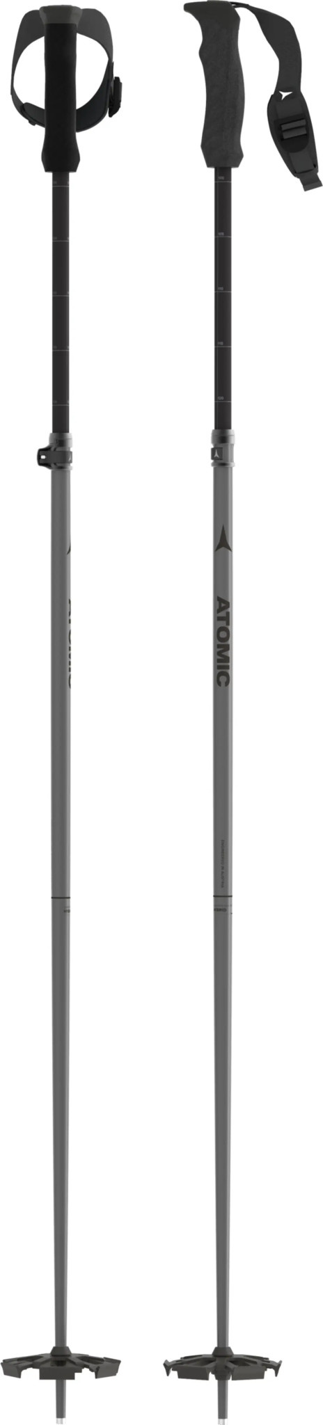 Atomic Bâtons de ski de randonnée alpine Backland FR SQS Noir