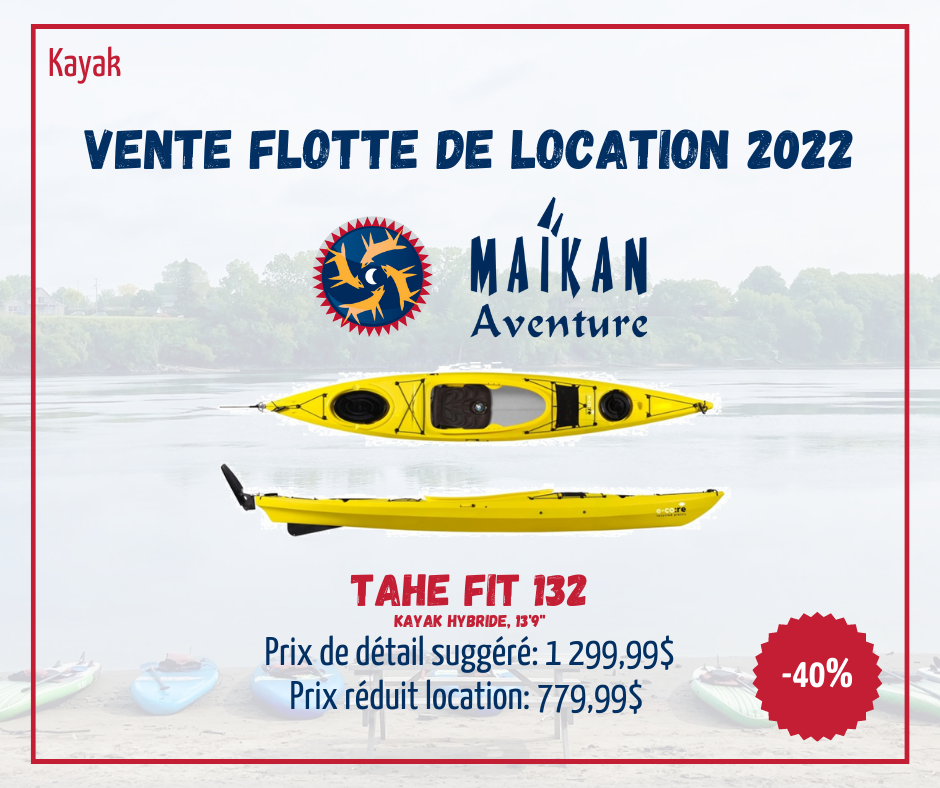 Kayak hybride fit 132