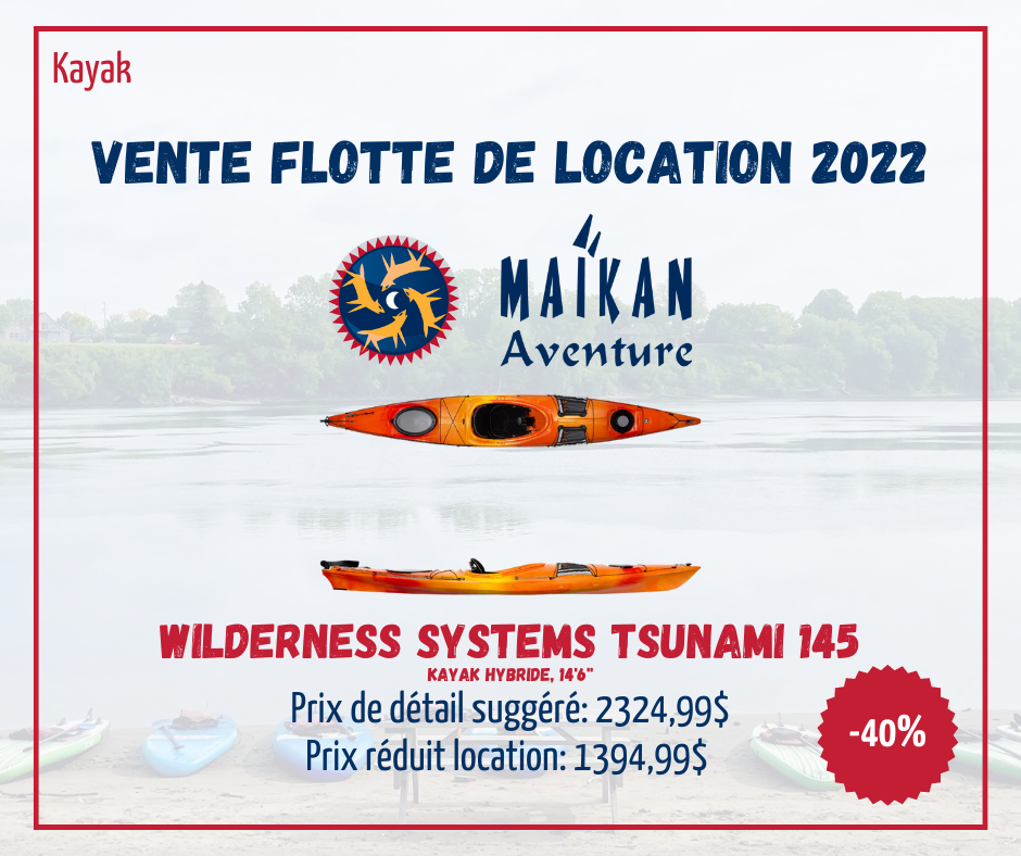 kayak hybride tsunami 145