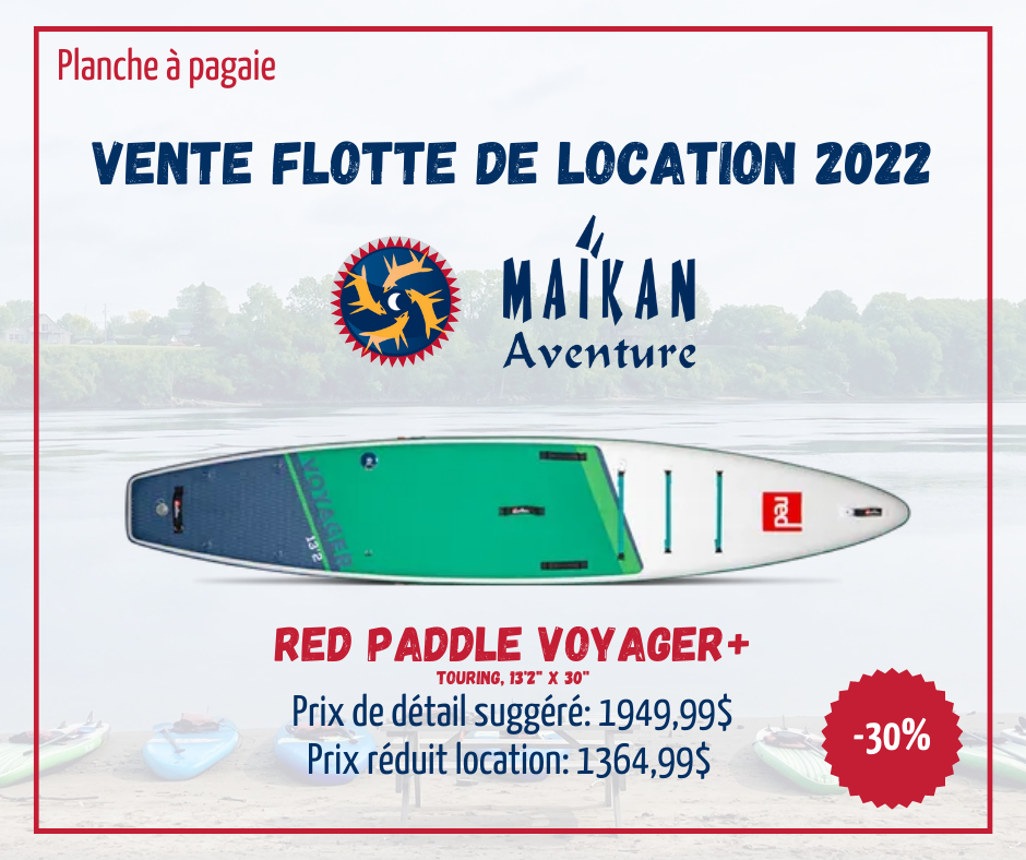 red paddle voyager+