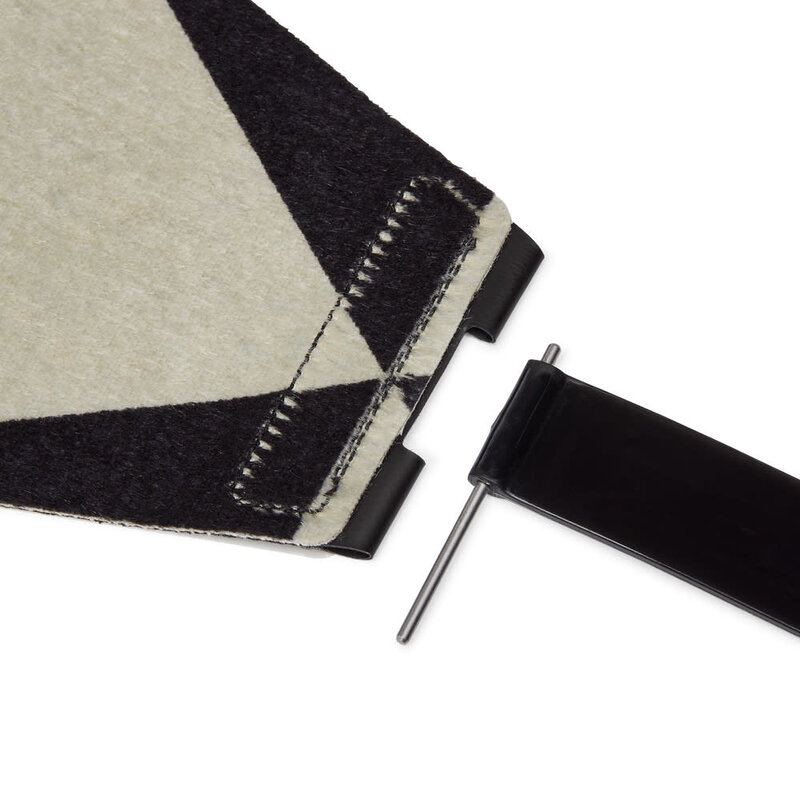 Black Diamond Peaux d'ascension Glidelite Mix FL Skins 135 mm