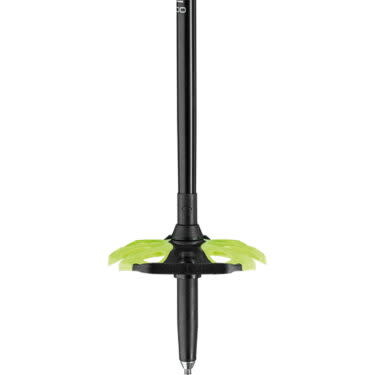 Leki Bâtons de ski hors-piste Guide 2 Black/Neon Yellow 110-150 cm