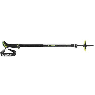 Leki Bâtons de ski hors-piste Guide 2 Black/Neon Yellow 110-150 cm