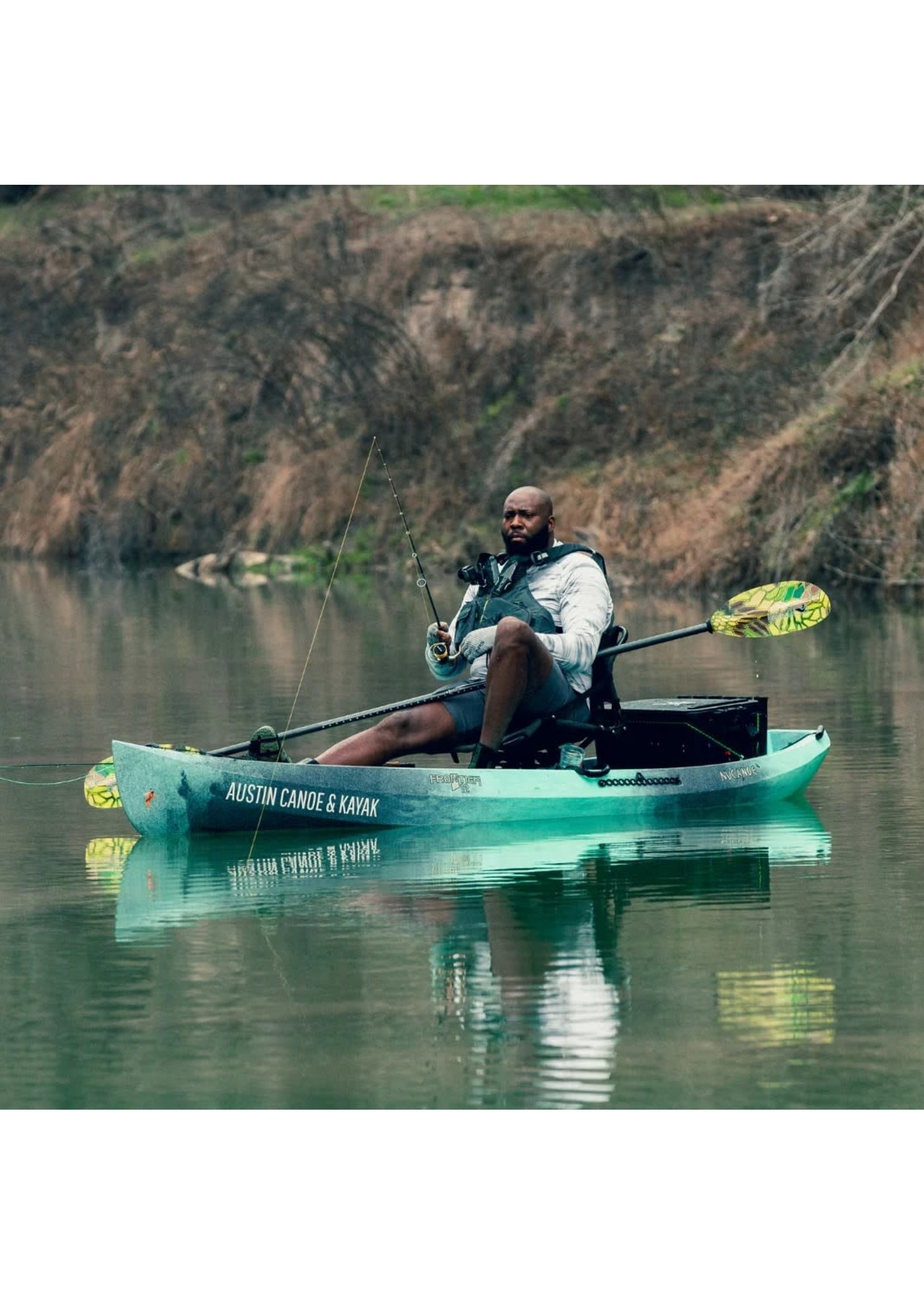 Bending Branches Angler Pro versa-lok fiberglass (pagaie de kayak de pêche)