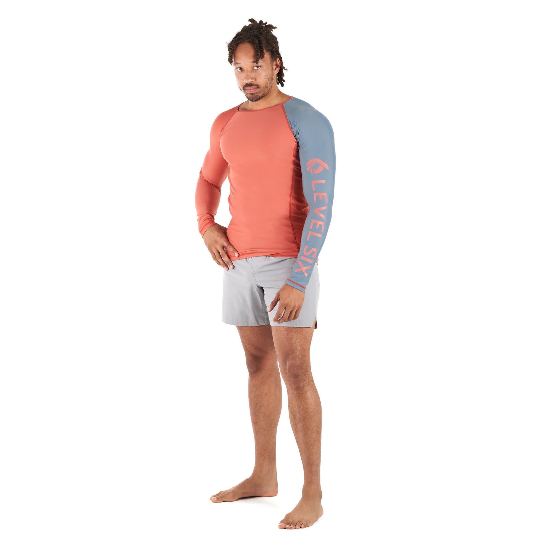 Level Six Chandail à manches longues Mercury Rashguard pour homme