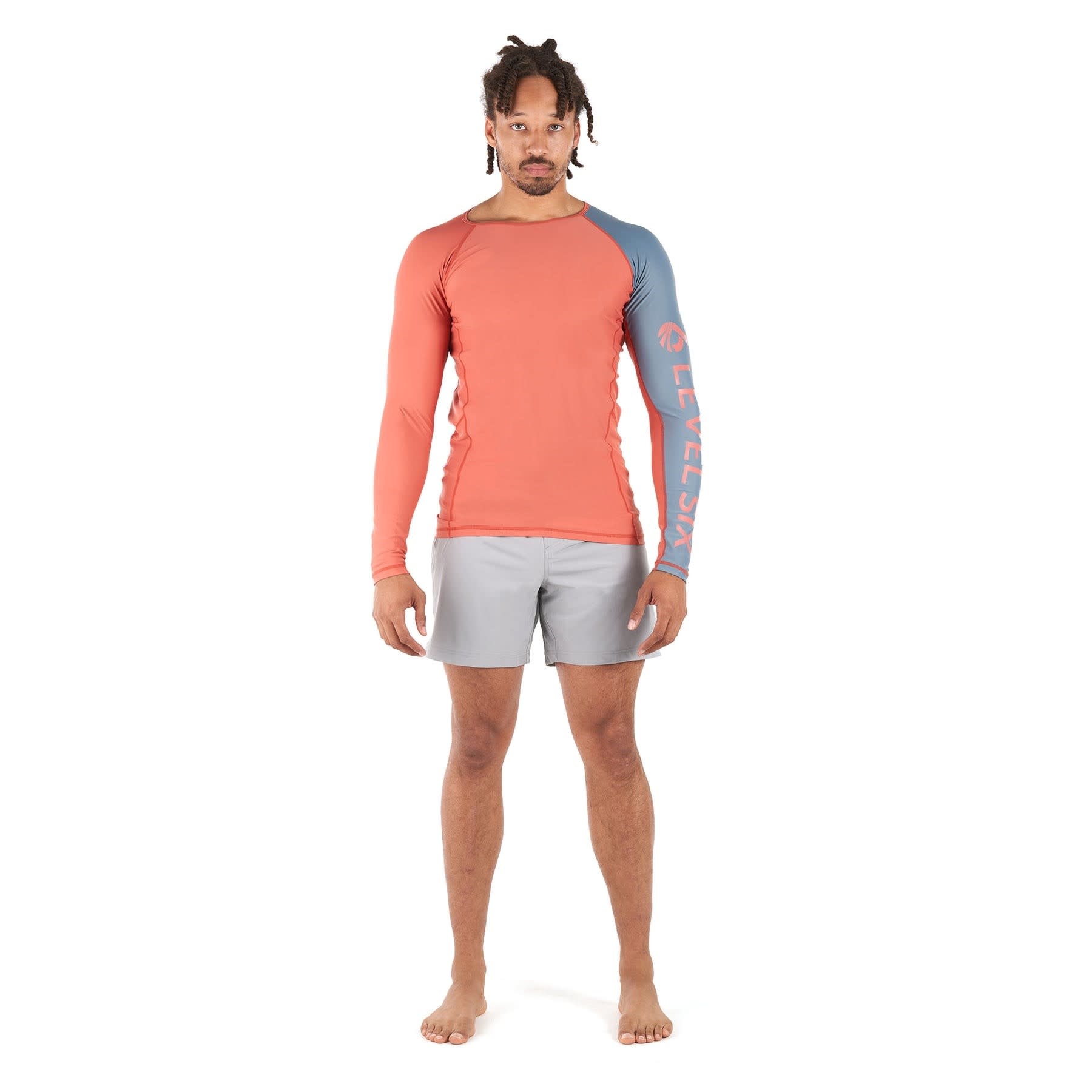 Level Six Chandail à manches longues Mercury Rashguard pour homme