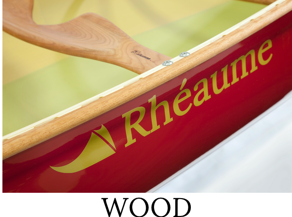 Rhéaume Canot Prospecteur 15 en kevlar avec plats-bords en cerisier