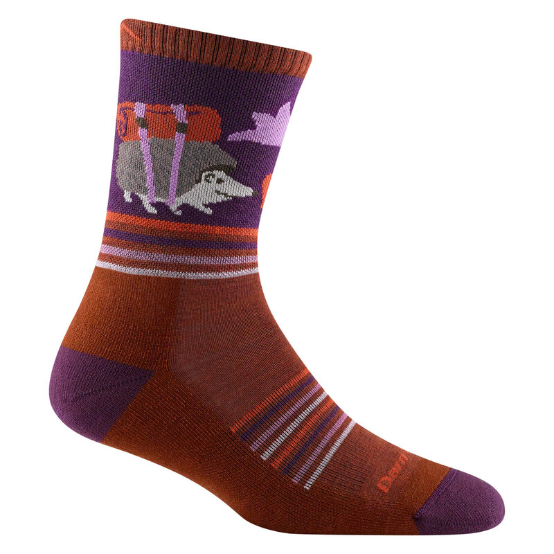 Darn Tough Bas léger avec coussin Critter Club Micro Crew pour femme