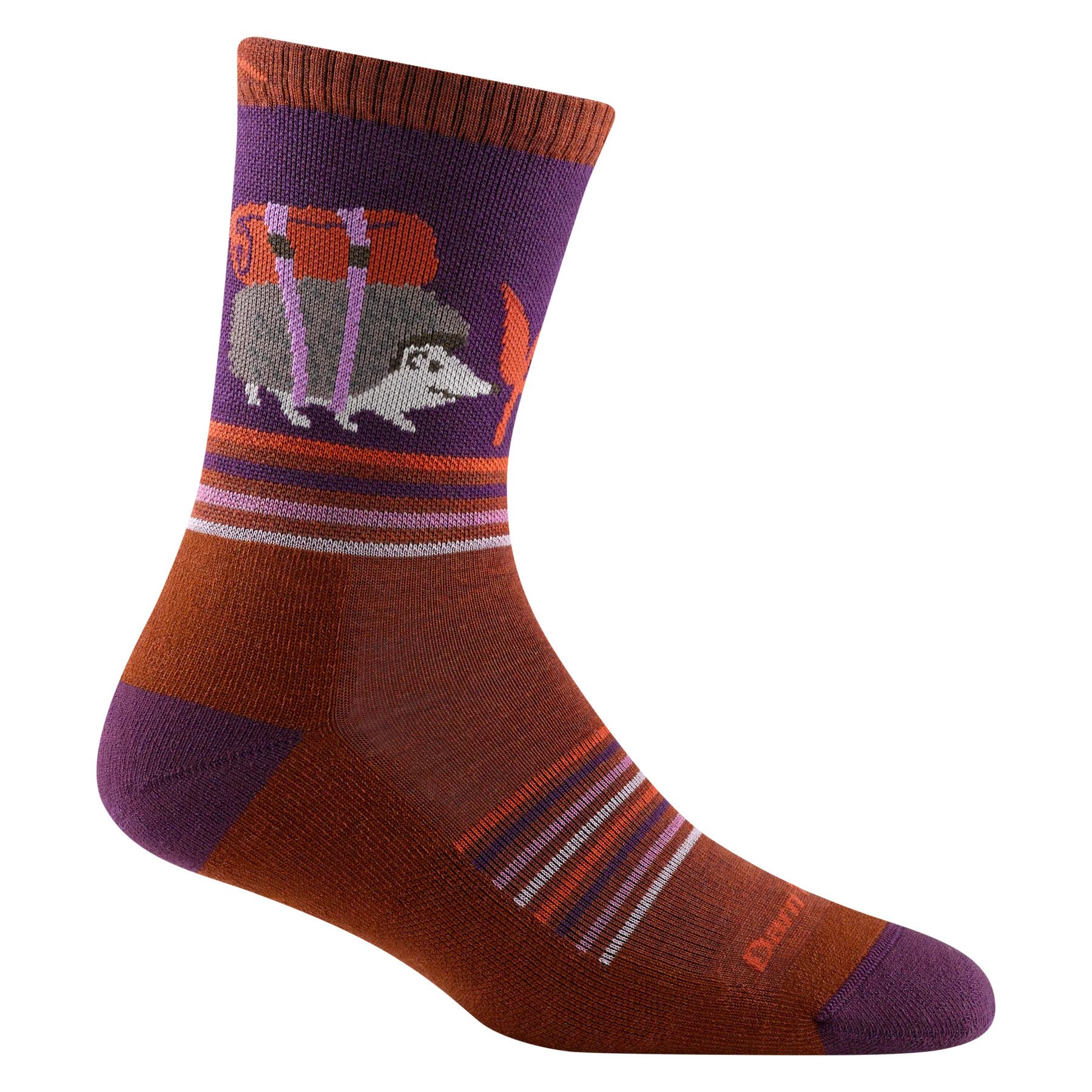 Darn Tough Bas léger avec coussin Critter Club Micro Crew pour femme