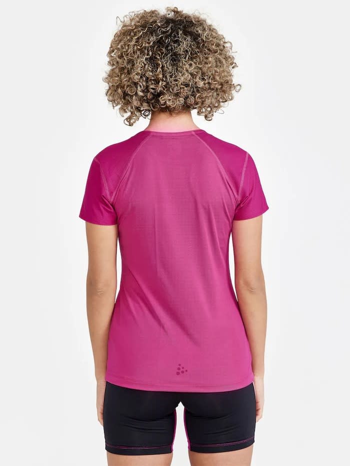 Craft Chandail à manches courtes ADV Essence SS Slim Tee W pour femme