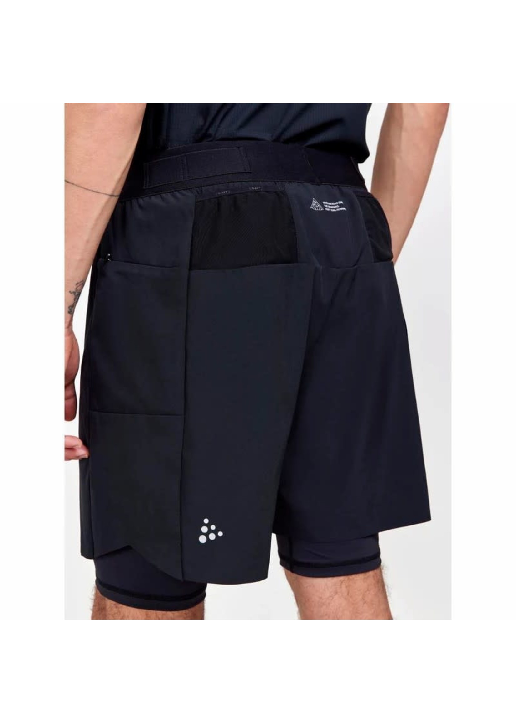 PRO Trail 2in1 Shorts M - Grey