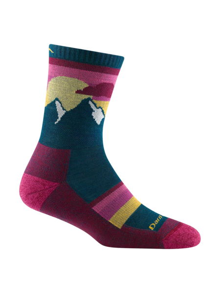 Darn Tough Women's Sunset Ledge Micro Crew Lightweight Hiking Sock (chaussettes pour femme)