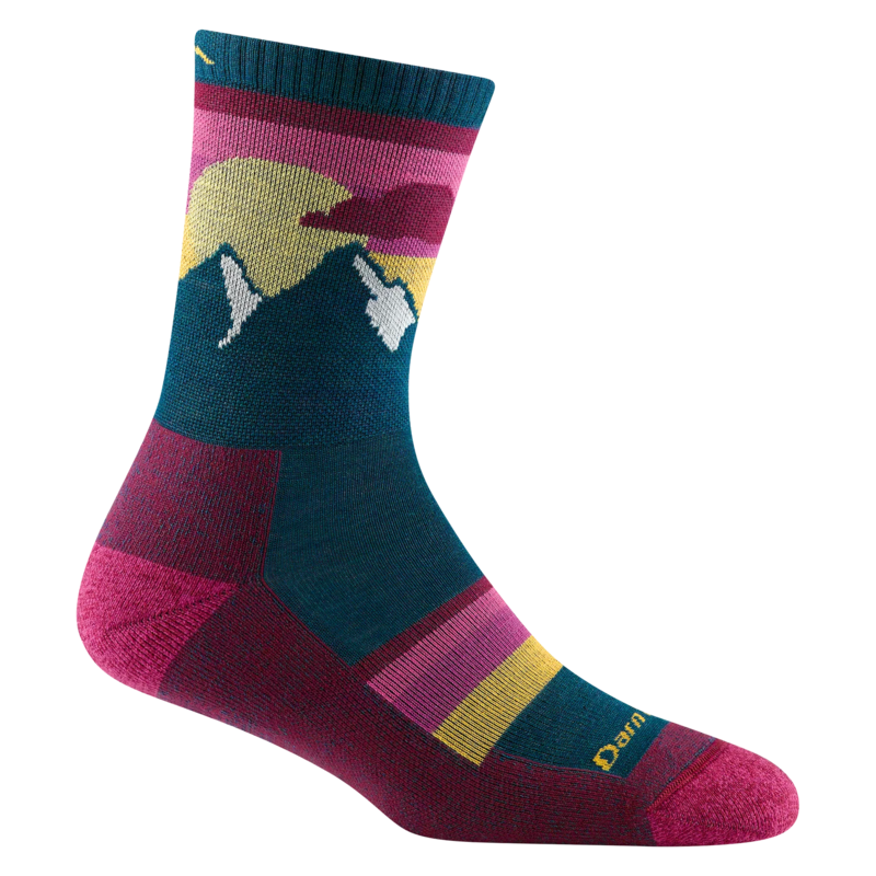 Darn Tough Women's Sunset Ledge Micro Crew Lightweight Hiking Sock (chaussettes pour femme)