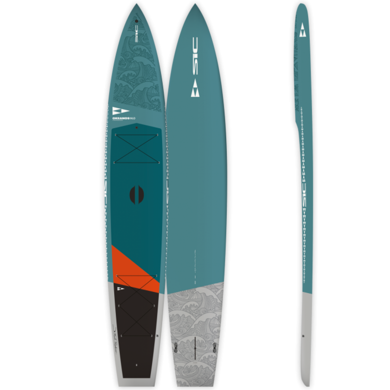 SIC Planche à pagaie rigide Okeanos 14 x 28 - 305 L - DF