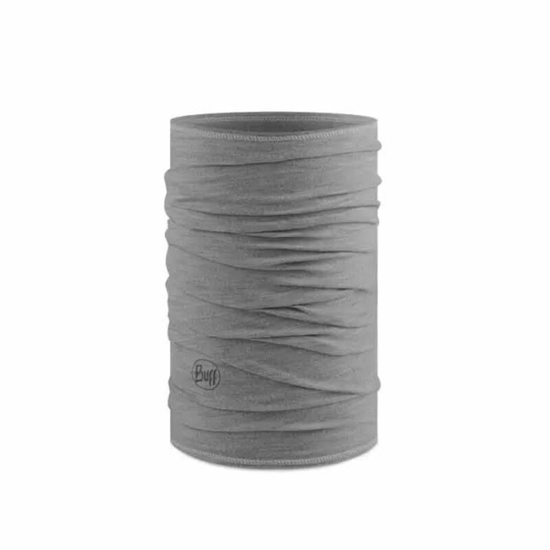 Buff Merino Lightweight (cache-cou de Buff) Solid Light Grey