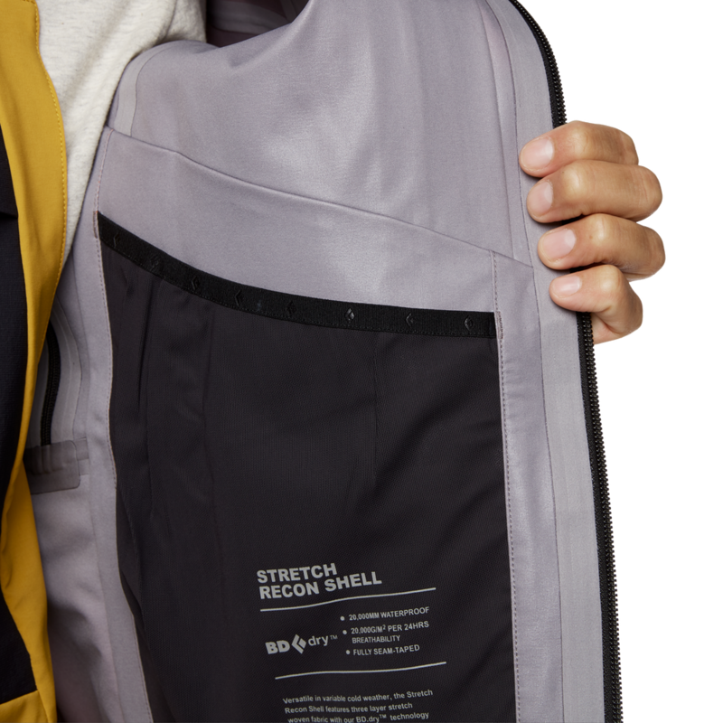 Black Diamond Manteau Recon Stretch Ski Shell - Homme
