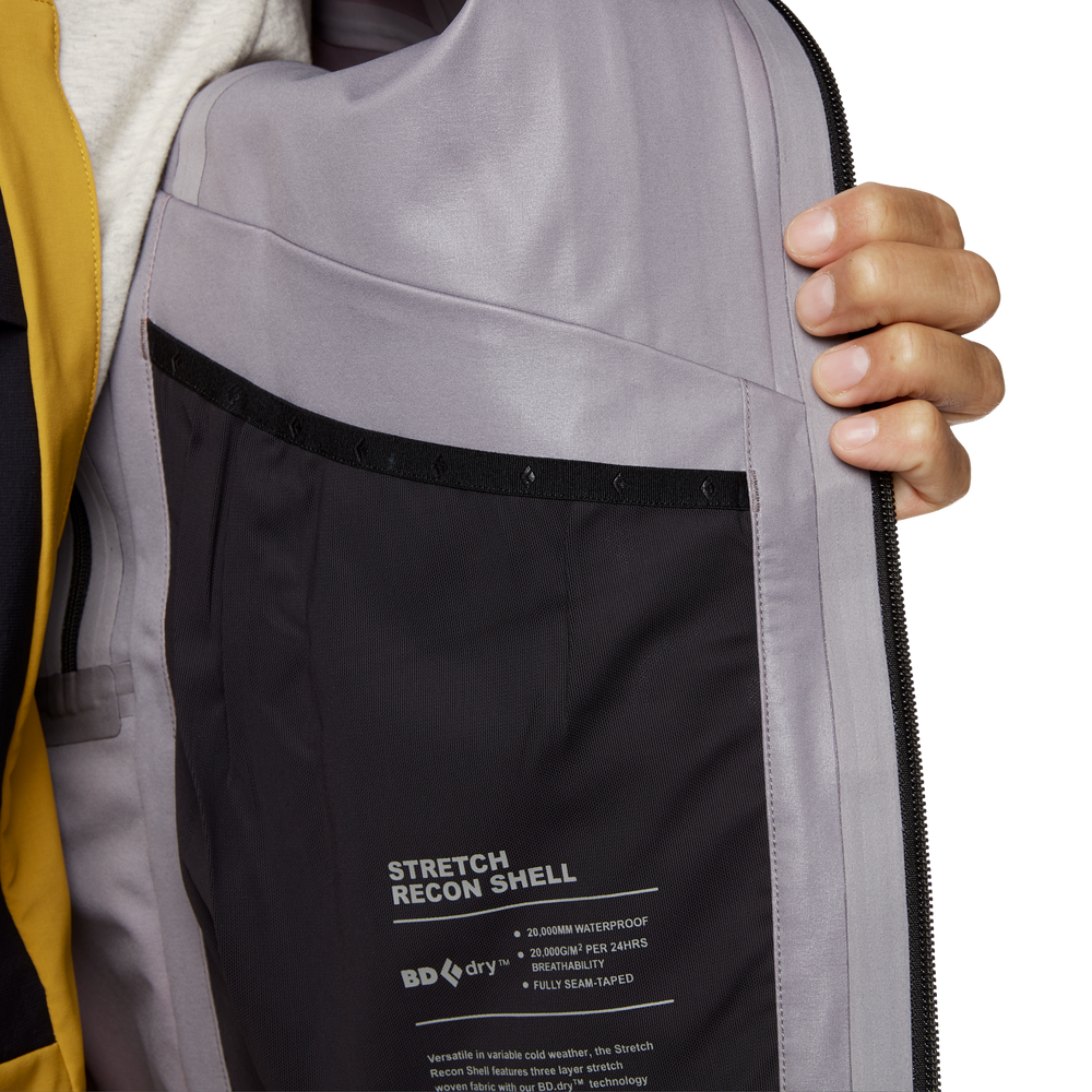 Black Diamond Manteau Recon Stretch Ski Shell pour homme