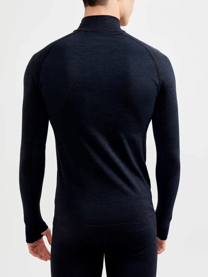 Craft Chandail demi zip de couche de base CORE Dry Active Comfort HZ M pour homme