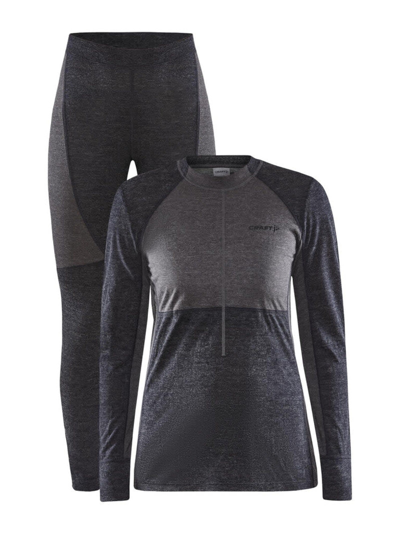 Craft Ensemble de couche de base Core Wool Merino Set W - Femme