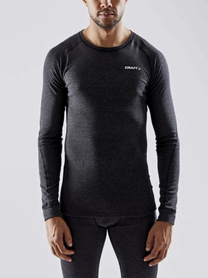 Craft Ensemble de camisole à manches longues et combines CORE en laine de Mérinos pour hommes