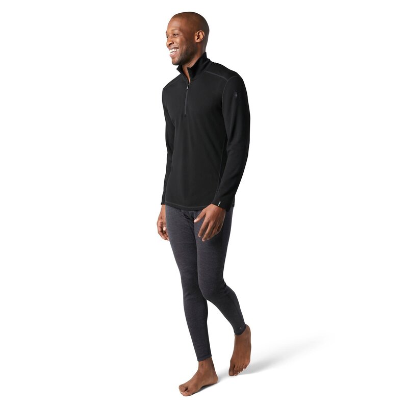 Smartwool Vêtement de base thermal Merino classique à demi-glissière en boîte pour hommes